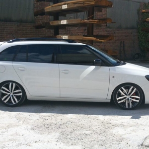 Fabia RS Combi uit België :D