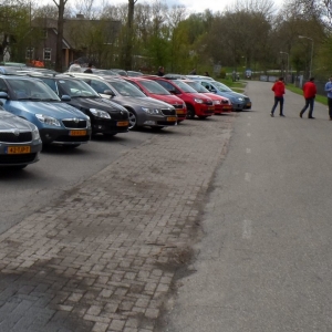 Tussenstop voor 2e fotoshoot