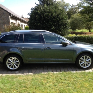 mijn nieuwe Skoda Octavia Combi 1.4TSI Elegance