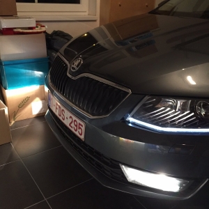 Coming and leaving home via mistlampen ipv xenon