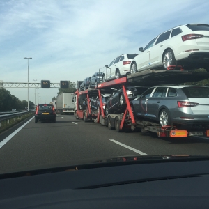 Skoda op weg