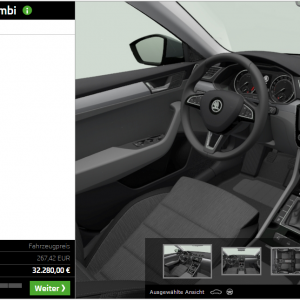 Superb configurator intertieur Duitsland