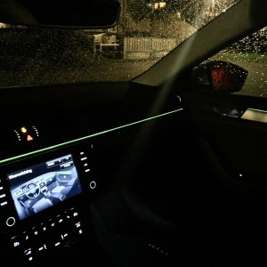 Groen interieur