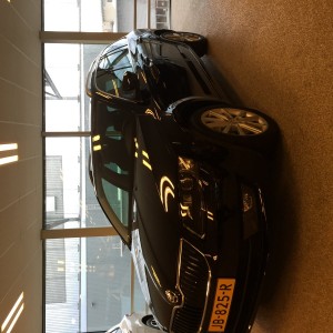 in de showroom