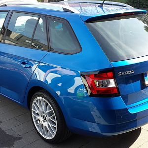 Fabia Style met sportophanging en BBS CS 17"