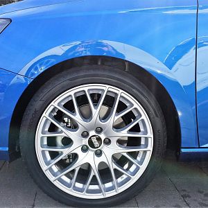 Fabia Style met sportophanging en BBS CS 17"