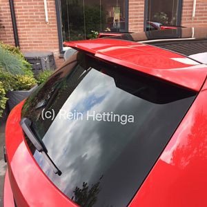 Spoiler pakket gemonteerd
