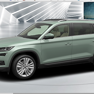 Kodiaq mint groen