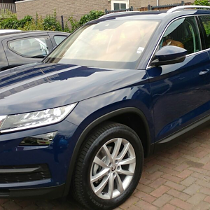 Skoda Kodiaq 1.4 TSI 150PK Style bussiness Pacific Blue