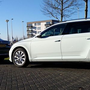 Buurman en buurman. Al jaren allebei een Superb.