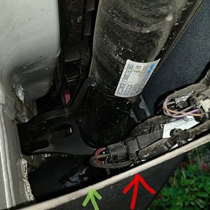 Locatie Blind Spot sensor