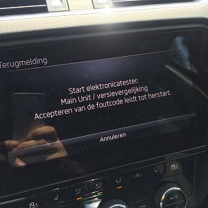Foutmelding update