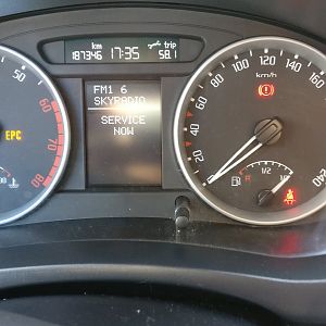Dashboard Fabia 2
