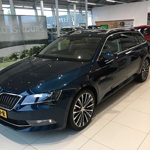 Skoda S3 Combi lava blue phoenix anthraciet