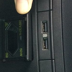 Yes 2xUSB and 230V