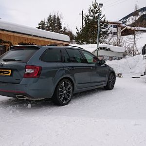 RS in de sneeuw