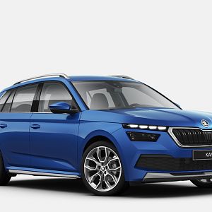 Škoda Kamiq van voor