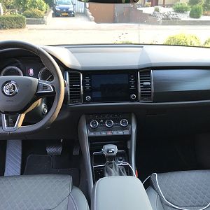 Kodiaq dash