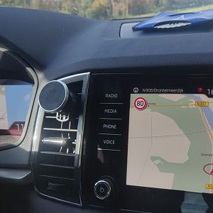Dubbele navigatie kaart.