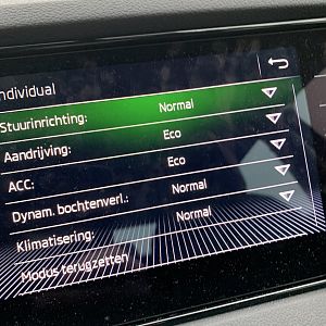 driving mode select