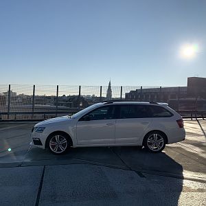 Mij Skoda Octavia RS winter editie