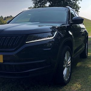 Kodiaq zijkant links