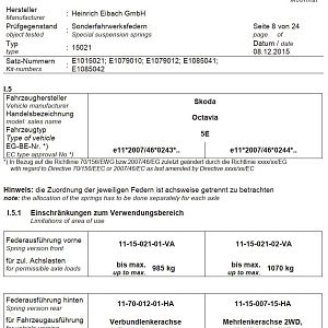 Alldemeine Betriebserlaubnis (ABE)