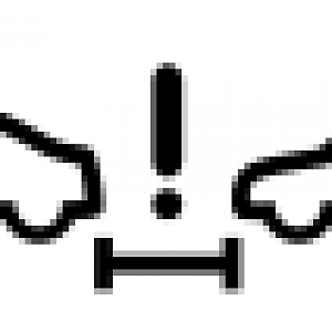 Collision warning symbol