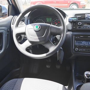 Skoda Fabia 1.2 TDI GL 2012 interieur