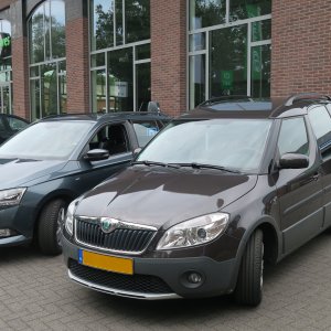 De overstap gemaakt naar de Fabia Combi