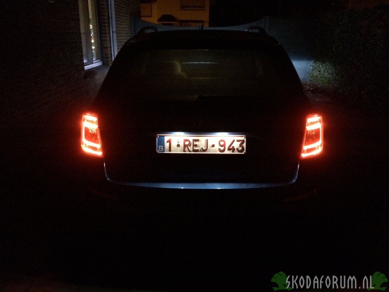 Bluevision nummerplaatverlichting