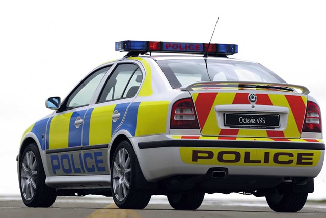 British Police Car
