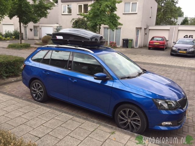 dakkoffer op de fabia 3