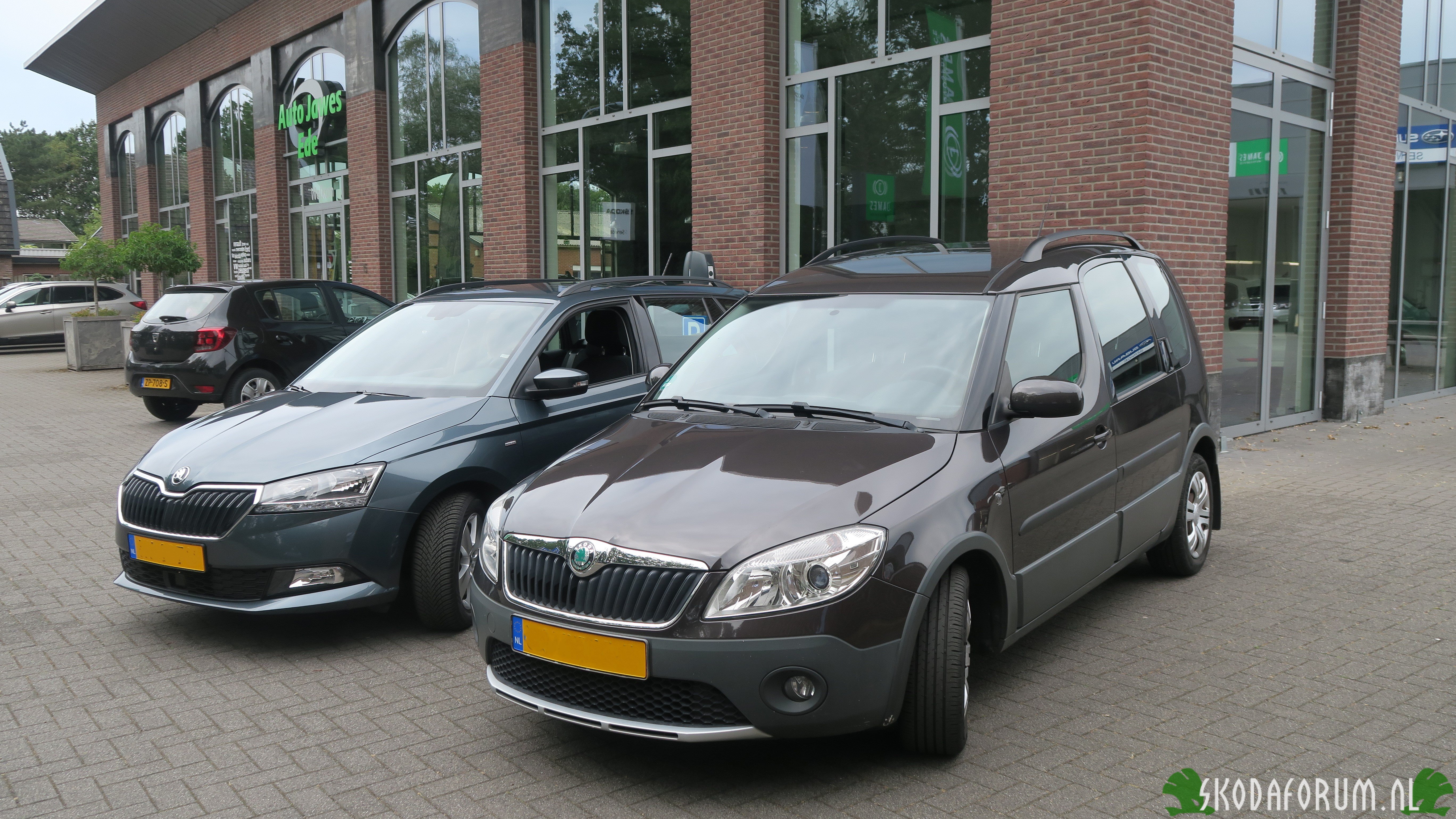 De overstap gemaakt naar de Fabia Combi