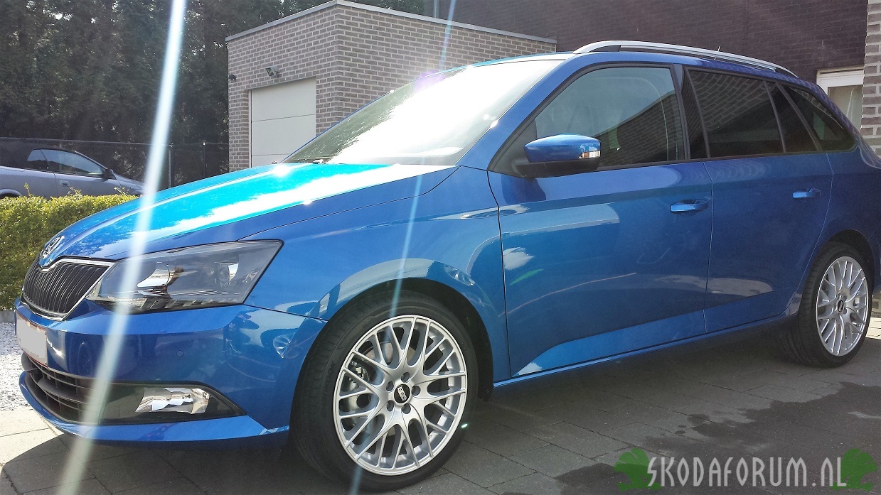 Fabia Style met sportophanging en BBS CS 17"