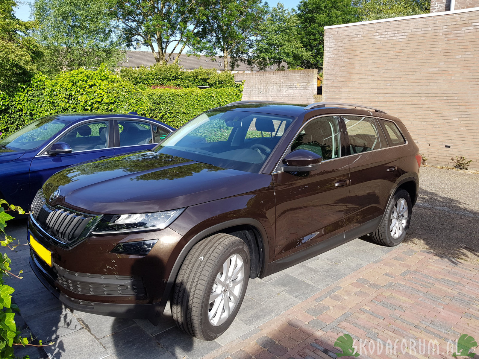 Foto nieuwe kodiaq voorkant