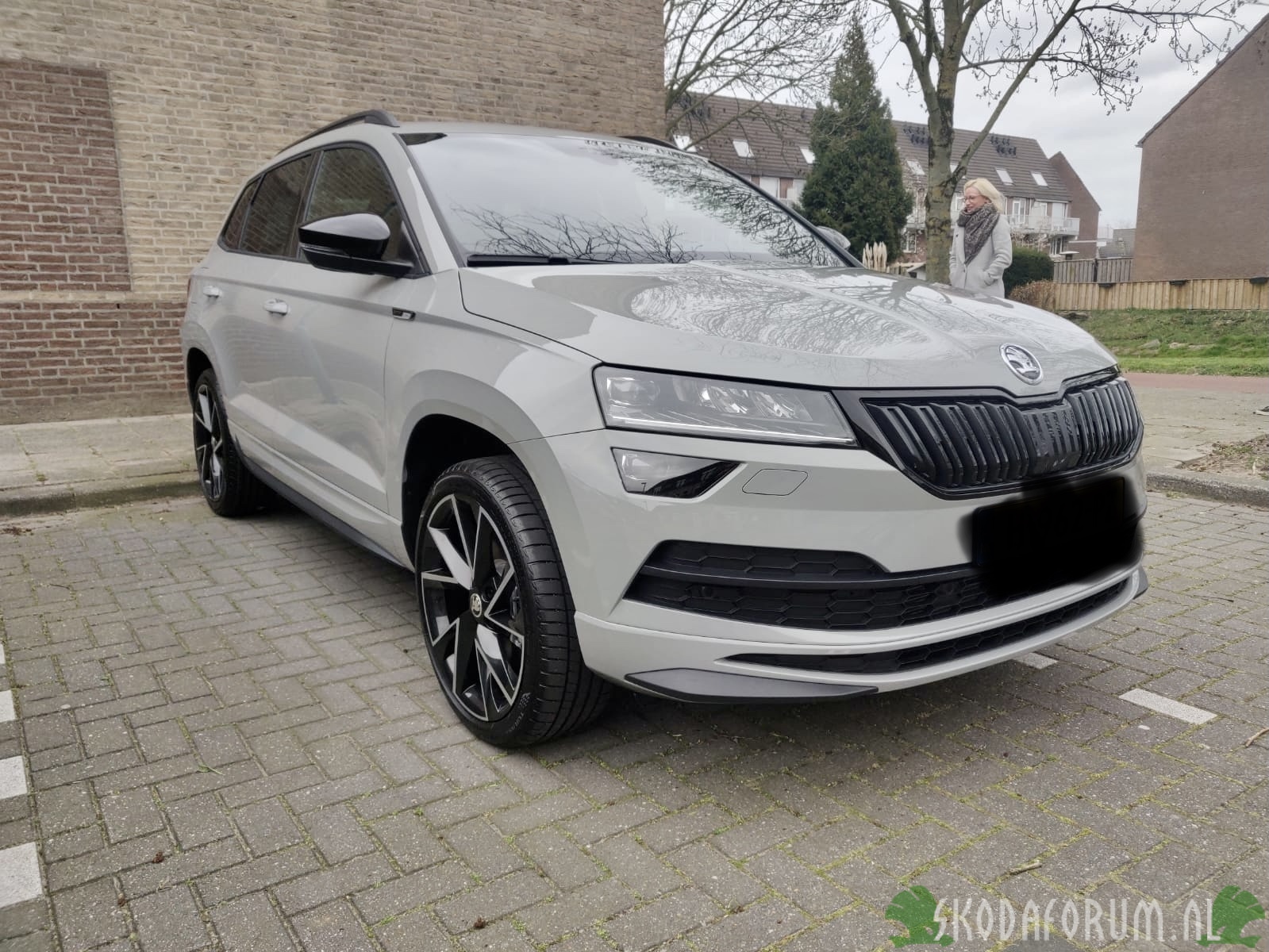 Karoq 1.5 dsg Steel Grey Skodaforum.nl