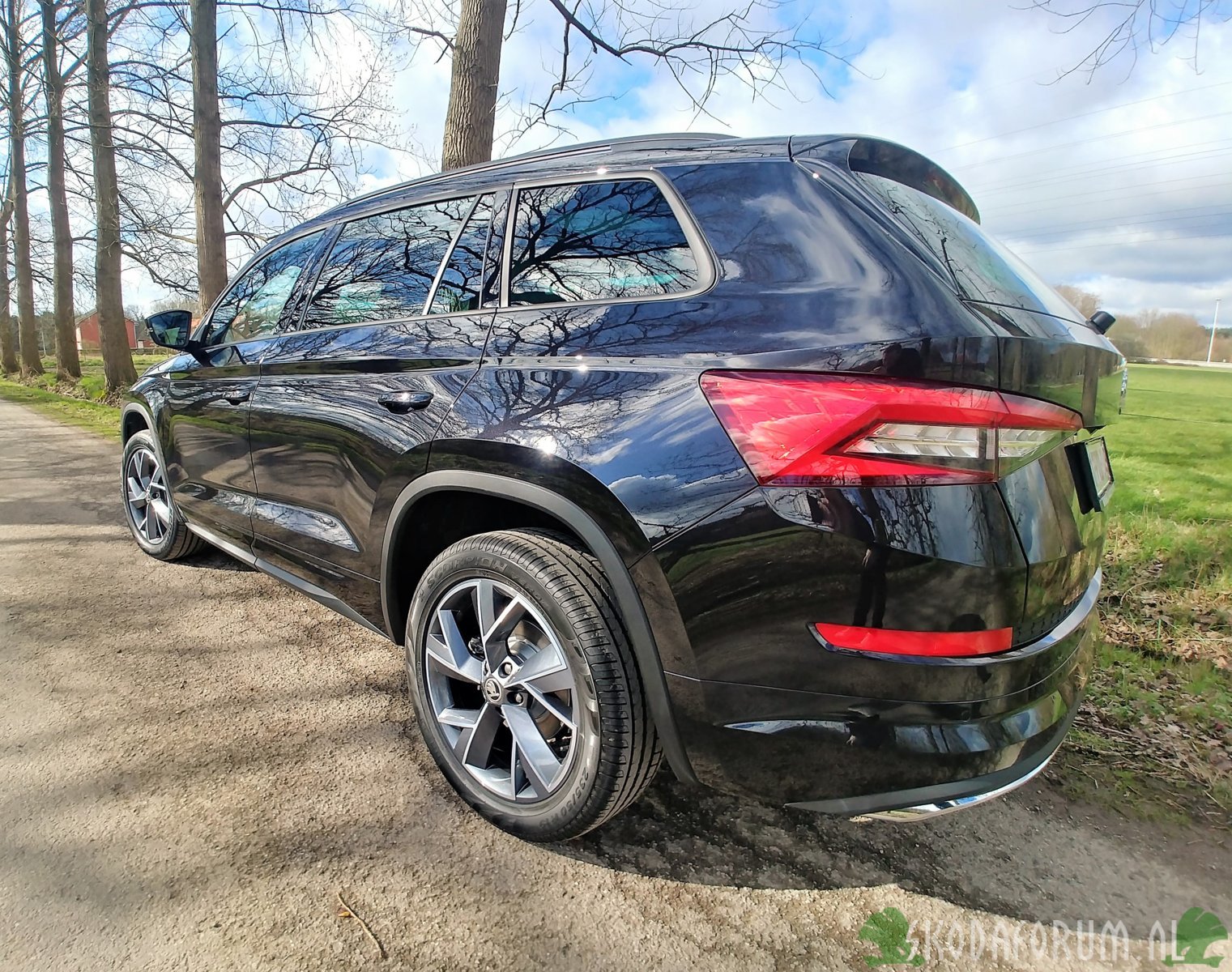 Kodiaq Sportline zijkant