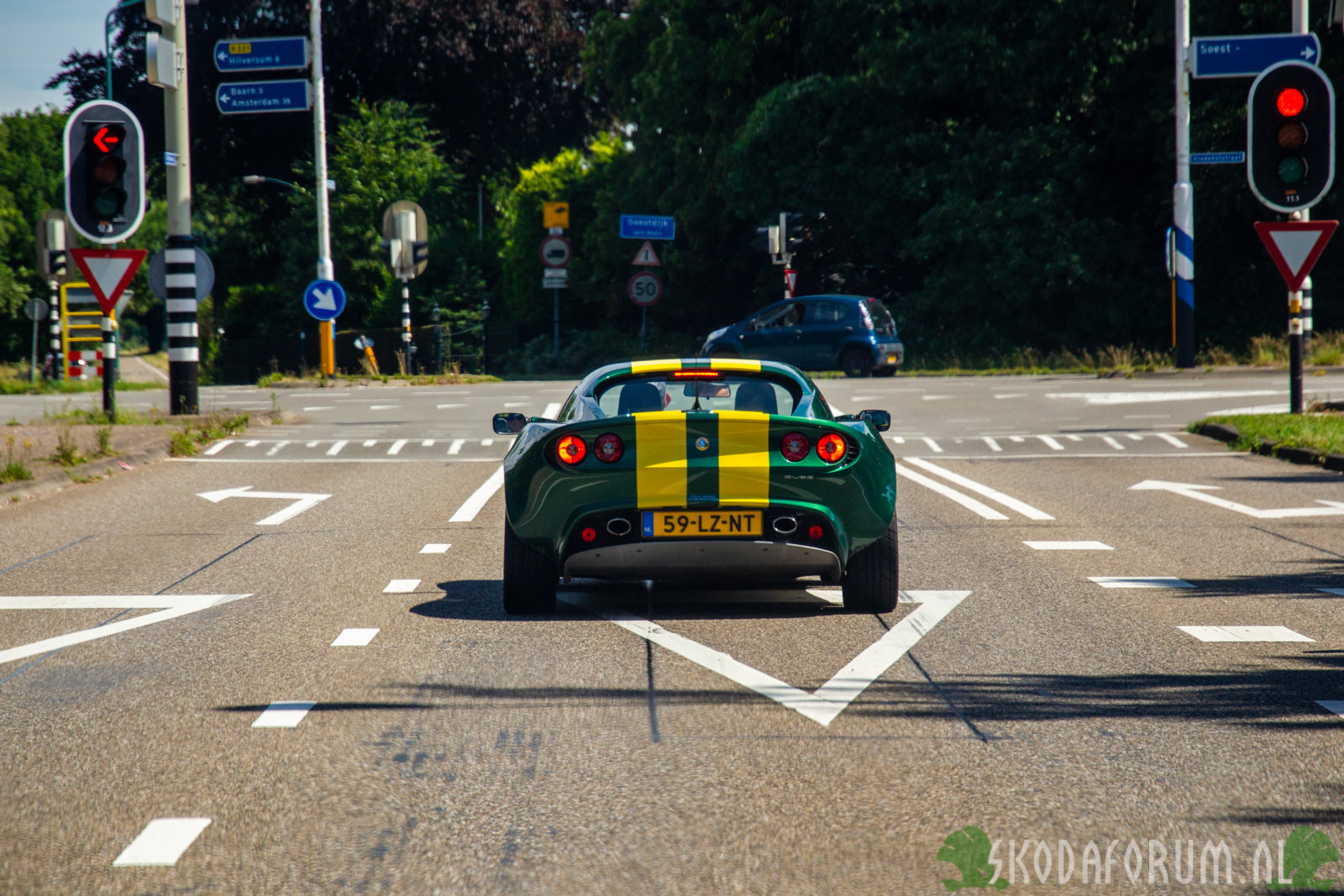 Lotus Elise Racing green