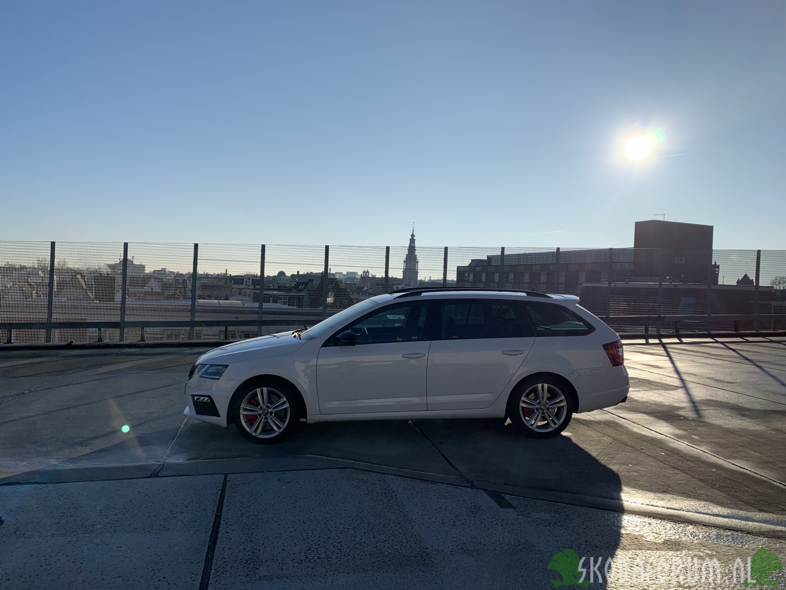 Mij Skoda Octavia RS winter editie