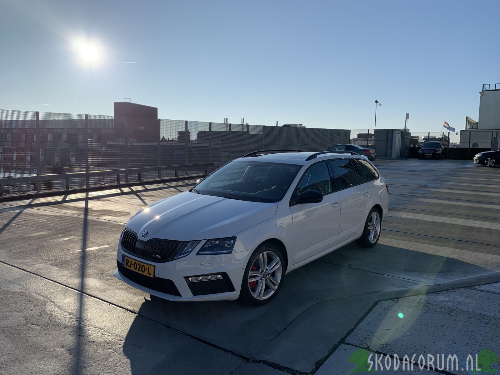 Mij Skoda Octavia RS winter editie