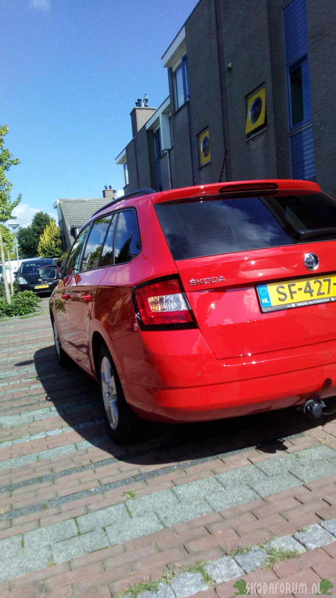 Onze Skoda in Alphen aan den Rijn
