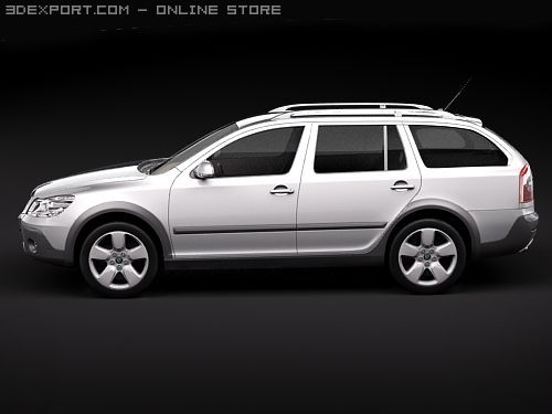 Skoda O2 Scout 3D