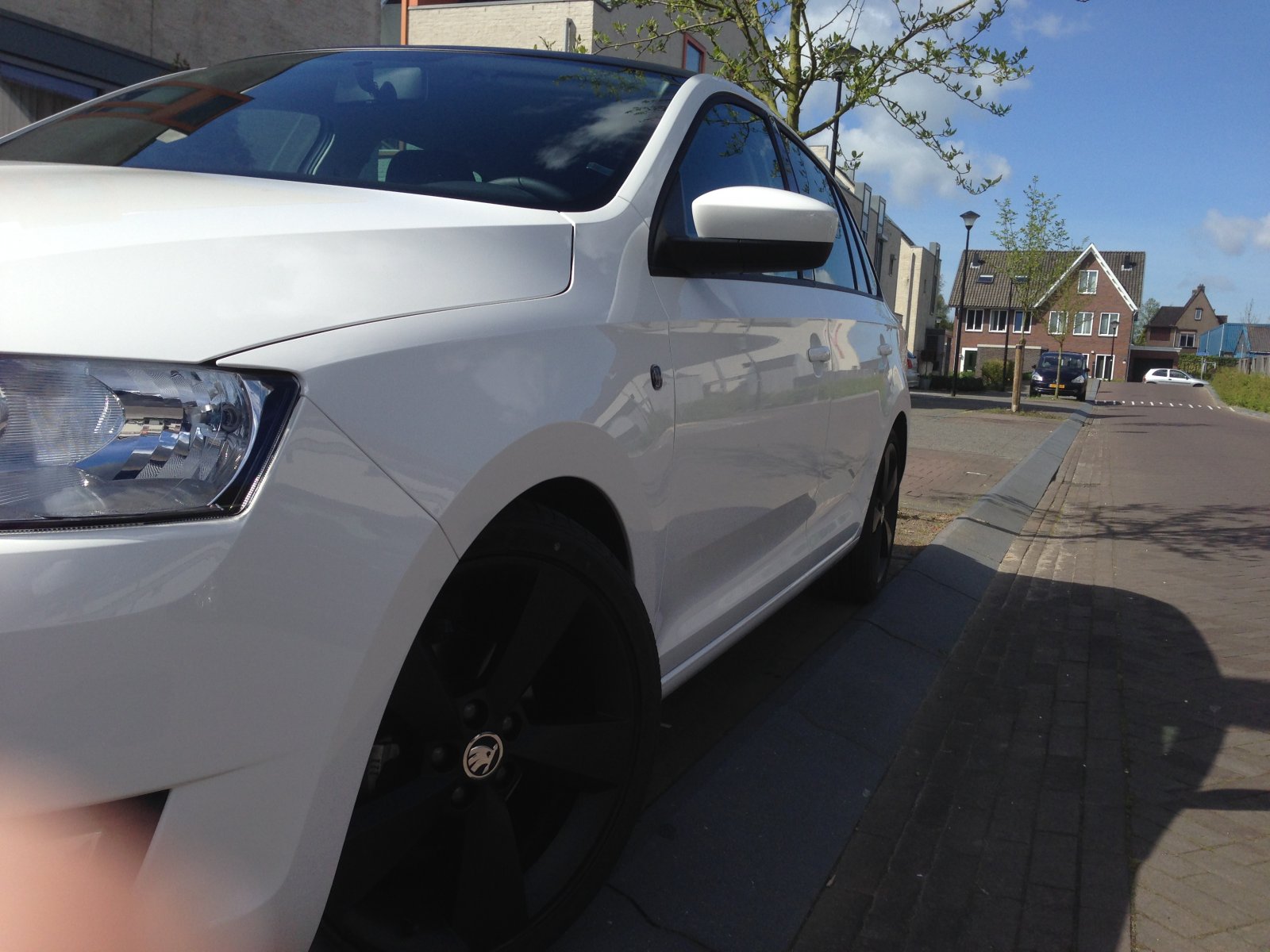 Skoda Rapid Spaceback 1.2 TSI Elegance Businessline Pro candy white