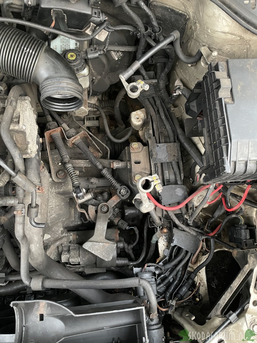 stuurbekrachtiging reservoir onvindbaar
